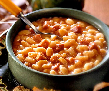 Cheap healthy meals for large families ham and beans